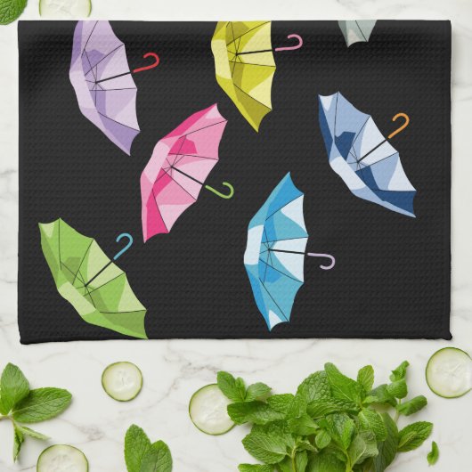 lantparaplu theedoek (Gevouwen)