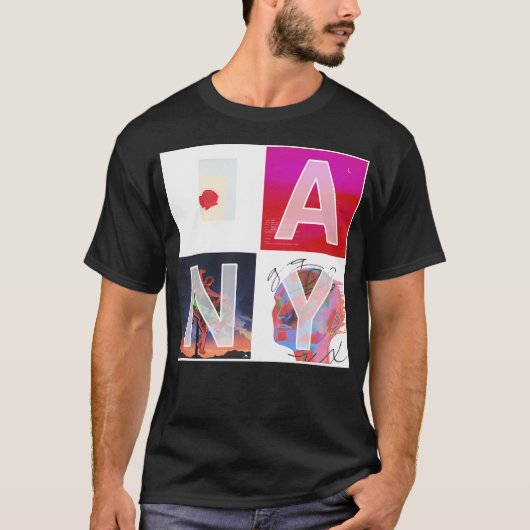 Lany Album Mosaic T-shirt (Voorkant)