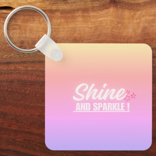 Lanyard paarse Sleutelhanger (Voorkant)