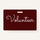 Lanyard Style Badge (Voorkant)