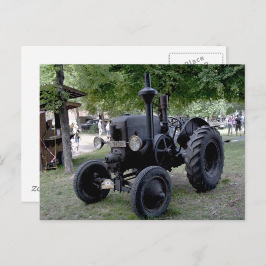 Lanz Bulldog Briefkaart (Voorkant / Achterkant)