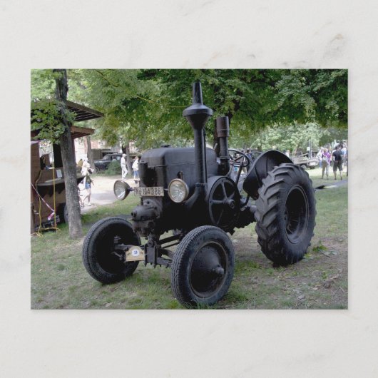 Lanz Bulldog Briefkaart (Voorkant)