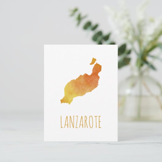 Lanzarote Briefkaart (Staand voorkant)