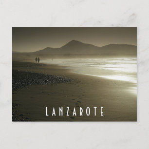 Lanzarote briefkaart - Playa de Famara