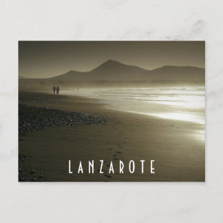 Lanzarote briefkaart - Playa de Famara