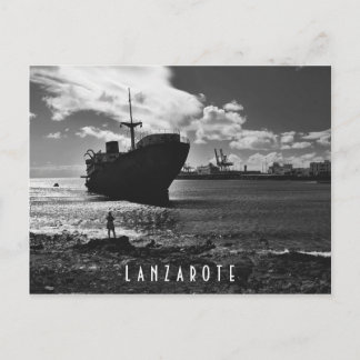 Lanzarote briefkaart - Shipwreck Telamon