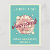 Lanzarote Canarische eiland Spanje vakantie Briefk Briefkaart (Voorkant)