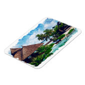 Lanzarote Canarische Eilanden Spanje Tropisch Magneet (Linkerzijde)