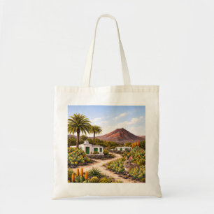 Lanzarote Canarische Eilanden Vulkanus Cactus Wild Tote Bag