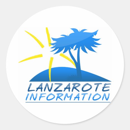 Lanzarote Info stickers (Voorkant)