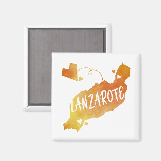 Lanzarote Magneet (Voorkant / Achterkant)