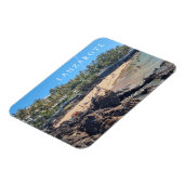 Lanzarote Puerto del Carmen strand uitzicht magnee Magneet (Linkerzijde)