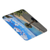 Lanzarote strand en wolken uitzicht magneet (Rechterzijde)