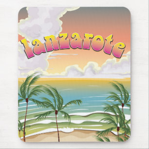 Lanzarote strand reisposter muismat