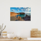 Lanzarote strandcove poster (Keuken)
