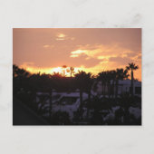 Lanzarote Sunset Briefkaart (Voorkant)