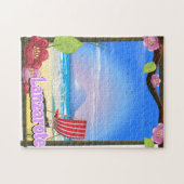 Lanzarote Travel poster Legpuzzel (Horizontaal)