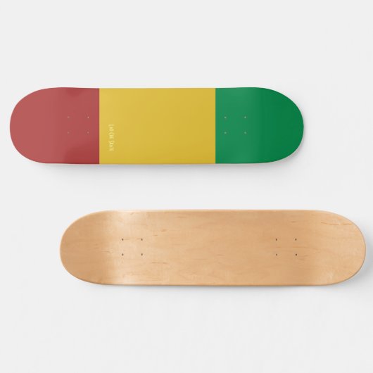 Lao Che Schaats Rasta Deck Persoonlijk Skateboard (Horizontaal)