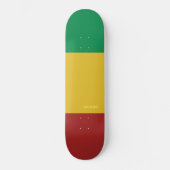 Lao Che Schaats Rasta Deck Persoonlijk Skateboard (Voorkant)