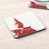 Lao Giant Guardian ... Buddha Park, Vientiane, Lao Bier Onderzetter (Linkerzijde)