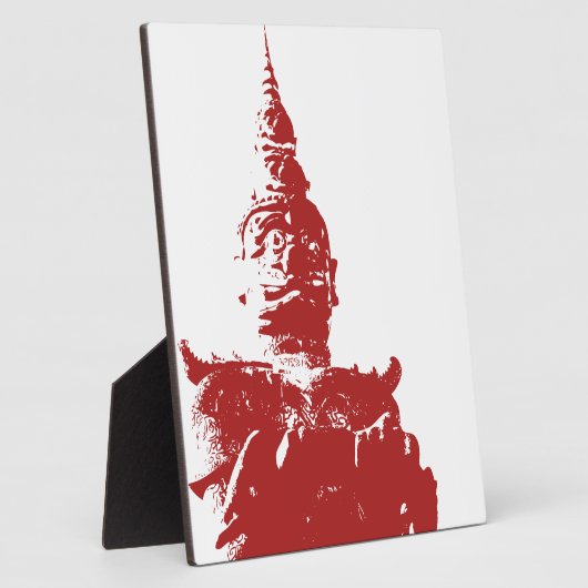 Lao Giant Guardian ... Buddha Park, Vientiane, Lao Fotoplaat (Zijkant)