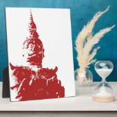 Lao Giant Guardian ... Buddha Park, Vientiane, Lao Fotoplaat (Zijkant)