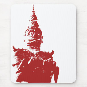 Lao Giant Guardian ... Buddha Park, Vientiane, Lao Muismat