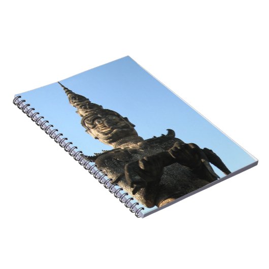 Lao Giant Guardian ... Buddha Park, Vientiane, Lao Notitieboek (Rechterzijde)