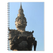 Lao Giant Guardian ... Buddha Park, Vientiane, Lao Notitieboek (Voorkant)