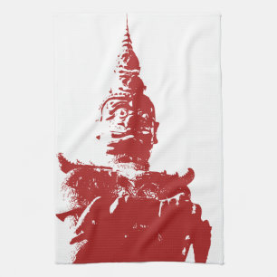 Lao Giant Guardian ... Buddha Park, Vientiane, Lao Theedoek