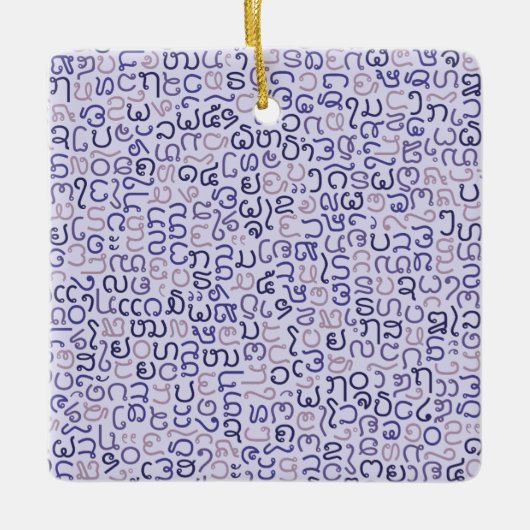 Lao Keramisch Ornament (Voorkant)