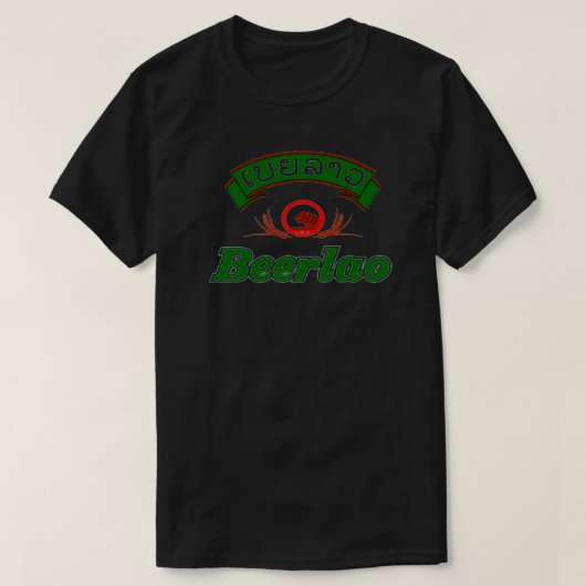 Lao Lao Beer2 T-shirt (Design voorkant)