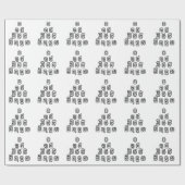 Lao-/Laos-getallen piramide Laotiaans taalscript Cadeaupapier (Vlak)