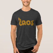 lao naga Tri-Blend shirt (Voorkant)