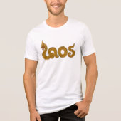 lao naga Tri-Blend shirt (Voorkant)