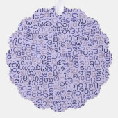 Lao Ornament Kaart (Achterkant)