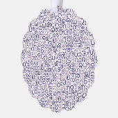 Lao Ornament Kaart (Links)