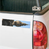 Lao Reuzenbewaker .. Buddha Park, Vientiane, Laos Bumpersticker (Op Truck)