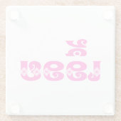 Lao Sister - ເ ອື້ ຍ / Euony - Laotian / Laos Glazen Onderzetter (Achterkant)