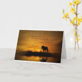 Lao Tzu beroemde prijsbevorderingspaard Kaart (Gele Bloem)