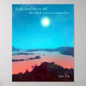 Lao Tzu Custom Quote Aquarius Prime Scifi Poster (Voorkant)