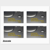 Lao Tzu Inspirerend quote "Intelligence" Rechthoekige Sticker (Vel)