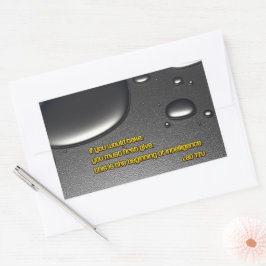 Lao Tzu Inspirerend quote "Intelligence" Rechthoekige Sticker