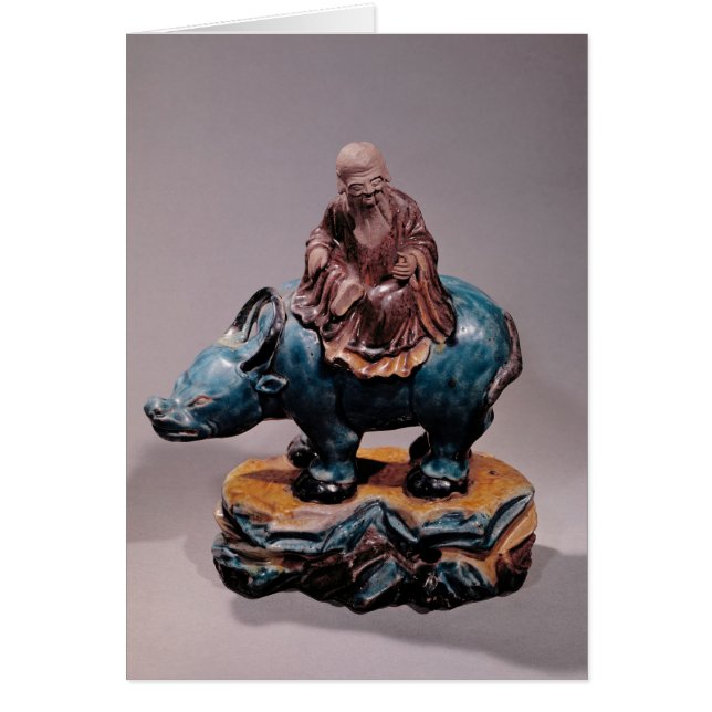 Lao-Tzu op zijn Buffalo, Qing dynasty (Voorkant)