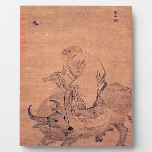 Lao Tzu Portrait Fotoplaat (Voorkant)