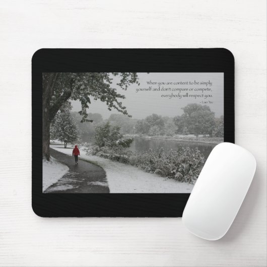 Lao Tzu Quote II Muismat (Met muis)