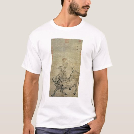Lao-tzu rijdt met zijn ox, Chinees, Ming Dynasty T-shirt (Voorkant)