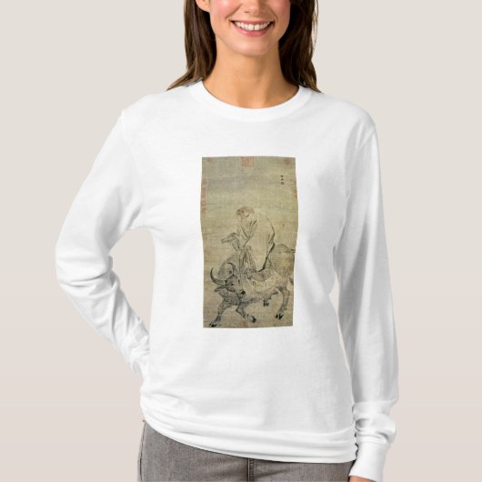 Lao-tzu rijdt met zijn ox, Chinees, Ming Dynasty T-shirt (Voorkant)