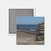 Lao Tzu Woorden van Wijsheid Magneet (Voorkant / Achterkant)