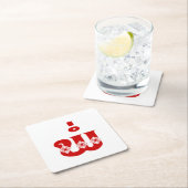 Lao Vader - ພໍ່ / Pa - Laotiaans / Laos-taal Kartonnen Onderzetters (Insitu)